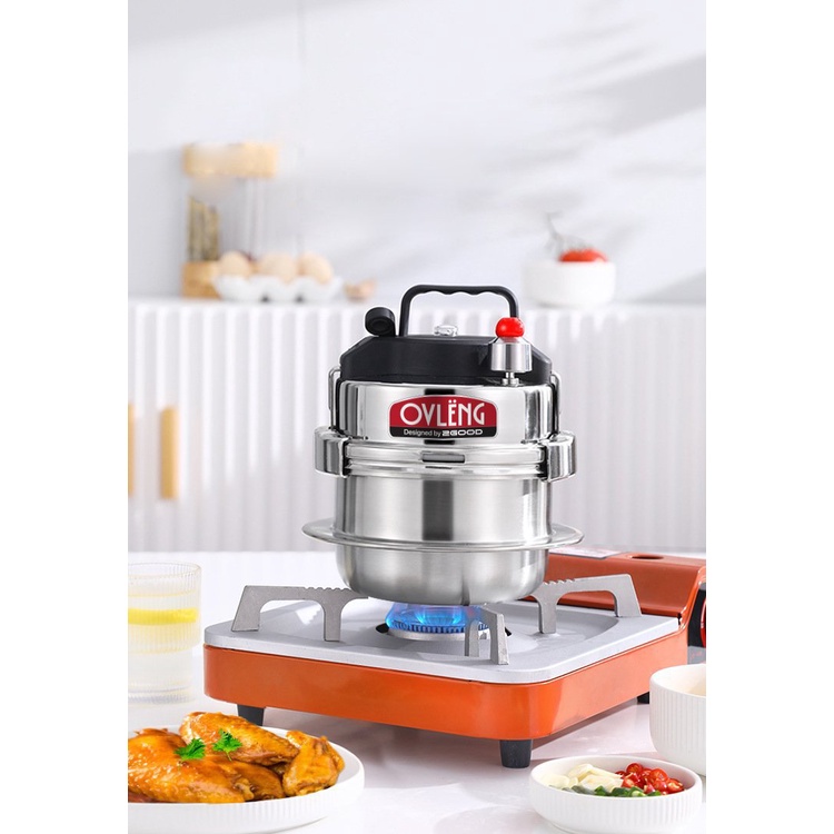 Nồi áp suất đa năng mini Ovleng 2 lít