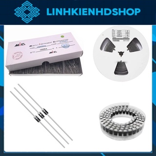 Bộ 10 diode 1n4007 1a 1000v/ di ốt chỉnh lưu 1a 1n4007/ diode m7 1n4007