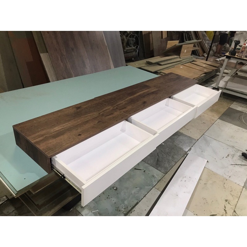 Bàn trang điểm cao cấp HOÀNG HUY DECOR bàn trang điểm gỗ Mdf phủ melamin 2 mặt phong cách hiện đại