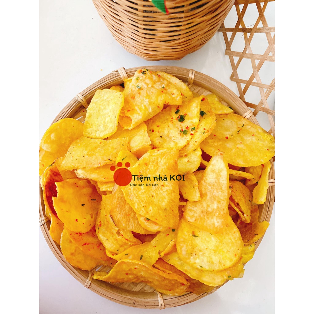 Khoai Lang Sấy Mắm Hành/500gr - Đặc sản Đà Lạt