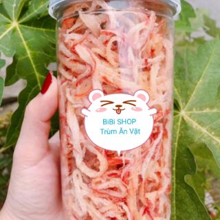 MỰC XÉ SỢI HẤP NƯỚC DỪA