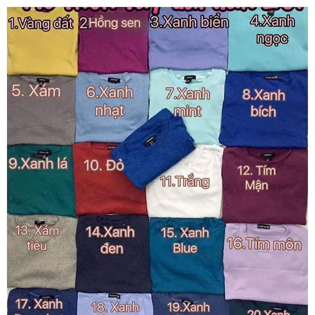 Áo thun đồng giá 60k