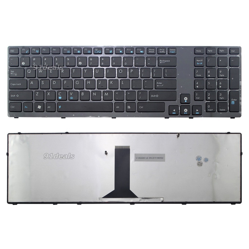 (KEYBOARD) BÀN PHÍM LAPTOP ASUS K95 dùng cho K95 K95V K95VB K95VJ K95VM X93 X93S X93SM X93SV