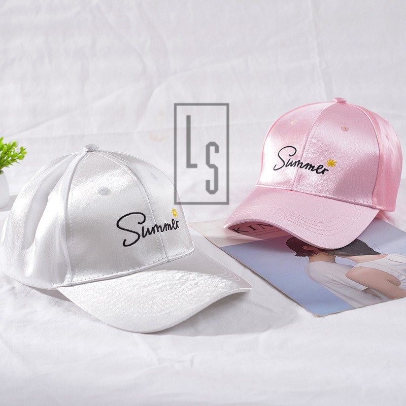 Mũ thêu Summer 4 phin bóng - Rẻ Vô Địch