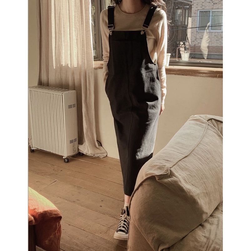 Đầm yếm peppermint 42354 dáng rộng thời trang dạo phố sành điệu