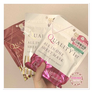 Mặt nạ Quality 1st All in one sheet mask (Made in Japan)