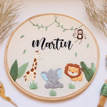 Bộ tranh thêu chéo trang trí làm thủ công 22x22cm- Tranh thêu chữ X trang trí hình ĐỘNG VẬT xinh xắn- DIY- NA HANDMADE