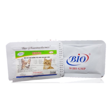 BIOTIC 5G - BIO PHARMACHEMIE hỗ trợ tiêu hóa cho chó mèo