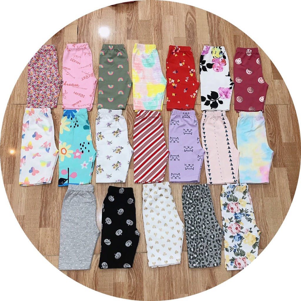Quần Legging Lửng Bé Gái Lớn 20-40kg Form Dài Qua Gối BQG01 Trang 25 Kids