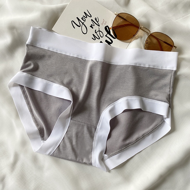 Quần Lót Cotton Lụa Lạnh _ Quần Chip Quyến Rũ Phong Cách Hàn Quốc Cho Nữ