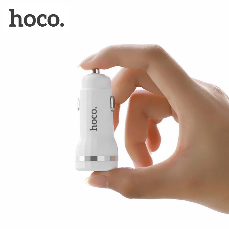 Củ sạc HOCO Z27 2 cổng USB cho xe hơi