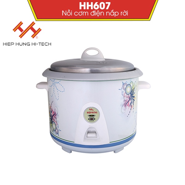 Nồi Cơm Điện Mini Hiệp HưngHH06 0.6 Lít Phù Hợp 1-2 Người Ăn, Bảo Hành Chính Hãng 12 Tháng