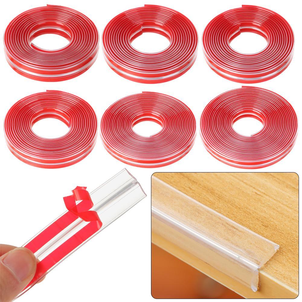 1 Dải Bọc Cạnh Bàn Nội Thất Chống Va Chạm Mềm Mại Trong Suốt Cho Bé