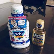 Nước súc miệng trẻ em Snoopy 250ml Nhật Bản