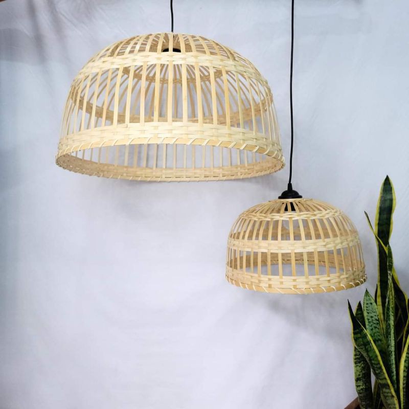 5 Đèn Tre Bán Nguyệt size 40h35