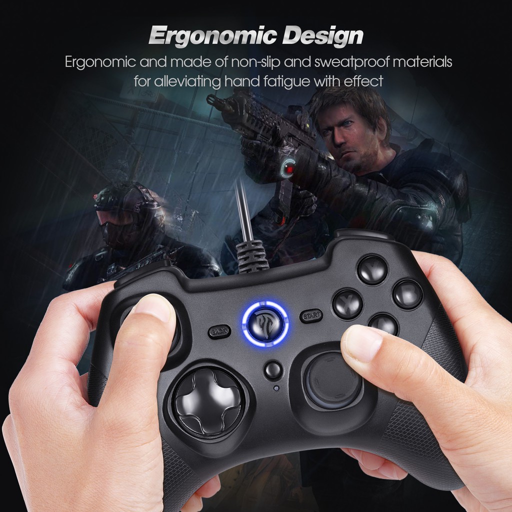 EASYSMX Tay Cầm Chơi Game Có Dây Esm-9101 2.4g Cho Ps3 / Android Phone Or Tablet / Pc / Tv Box