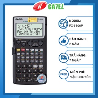 Máy tính CASIO FX 5800P hàng chính hãng bảo hành 2 năm