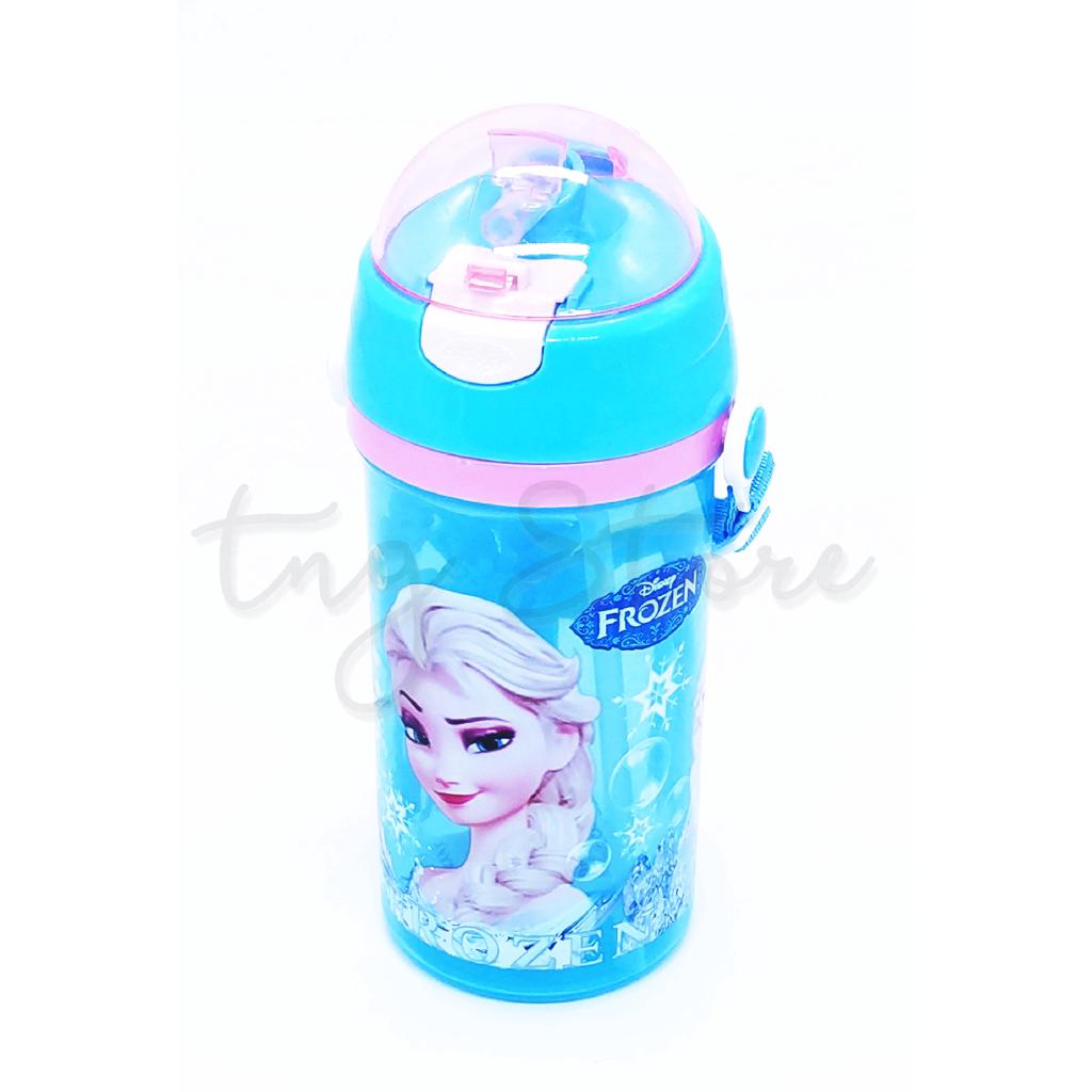 Bình nước nhựa trong suốt hình Anna Elsa và Anna 400ml