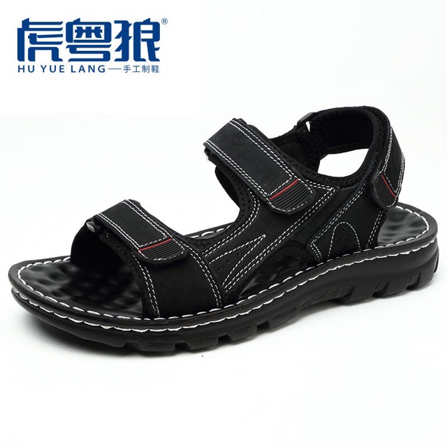 Dép nam hàng quảng châu sandal xả lỗ 250 còn 130k