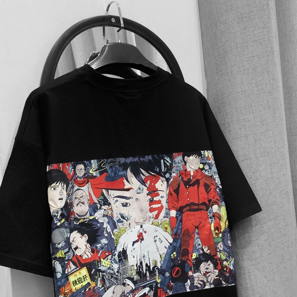 Áo Phông Oversize Jormungand, JACKLANE, Áo phông cộc tay Unisex Jack Lane