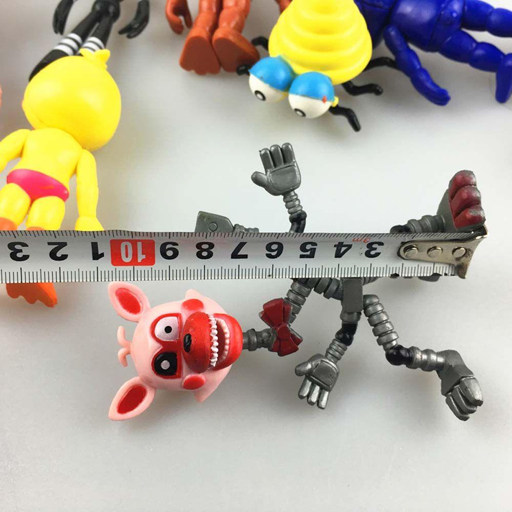 DARNELL Set 12 Mô Hình Nhân Vật Trong Five Nights at Freddy 'S Rabbit Trang Trí Xe Hơi