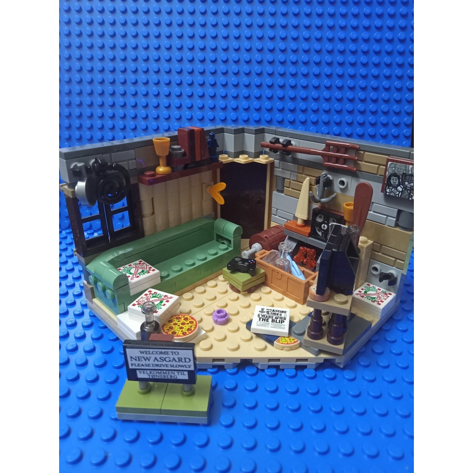 Đồ chơi lắp ráp Lego Gạch không kèm mini 76200 Bro Thor’s New Asgard