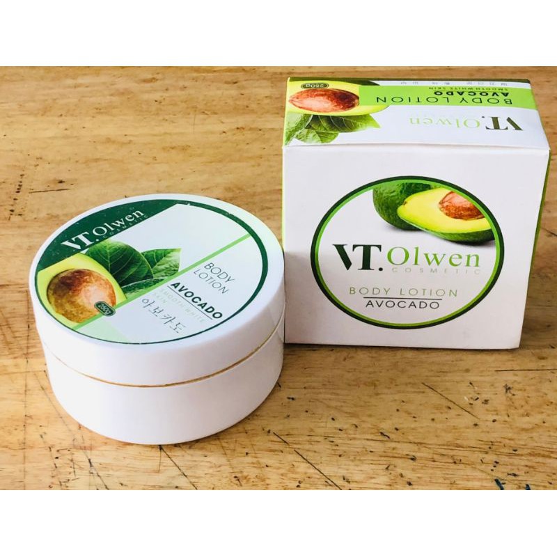 KEM BODY BƠ SỮA DỮA TRẮNG DA VT OLWEN MT89