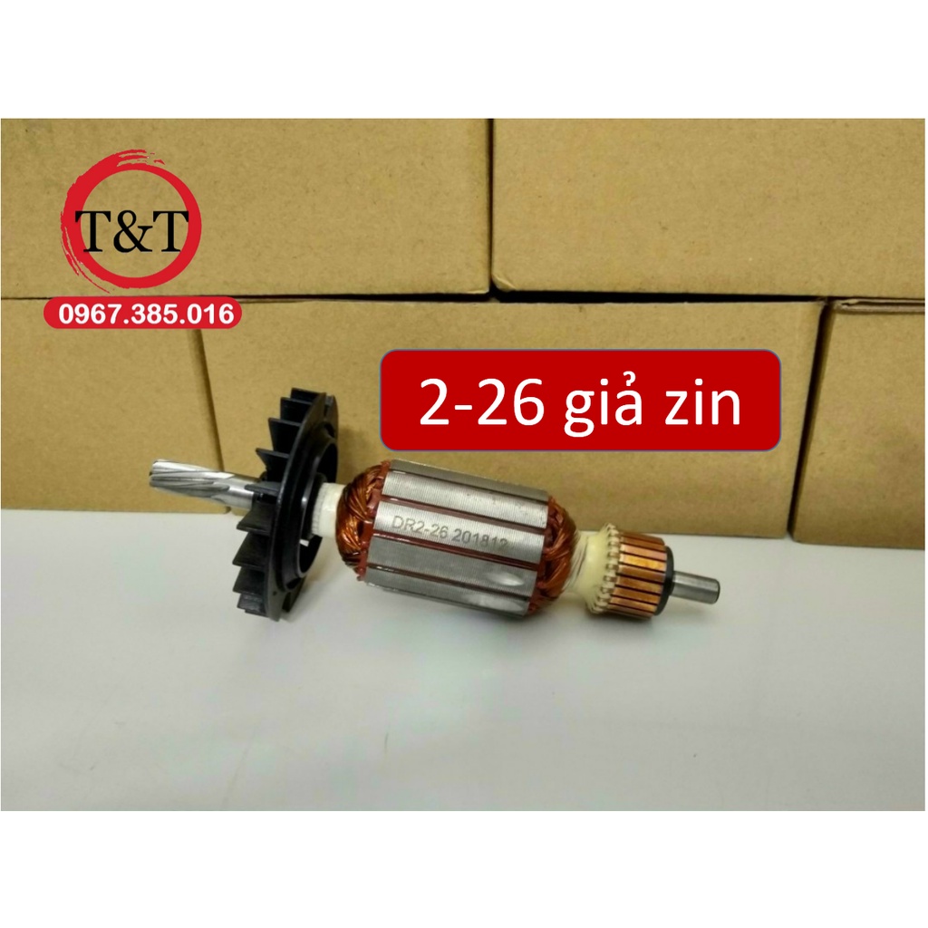 ROTOR RÔ TO MÁY KHOAN BOSC.H 2-26  HAY RUỘT MÁY 2-26 GZ