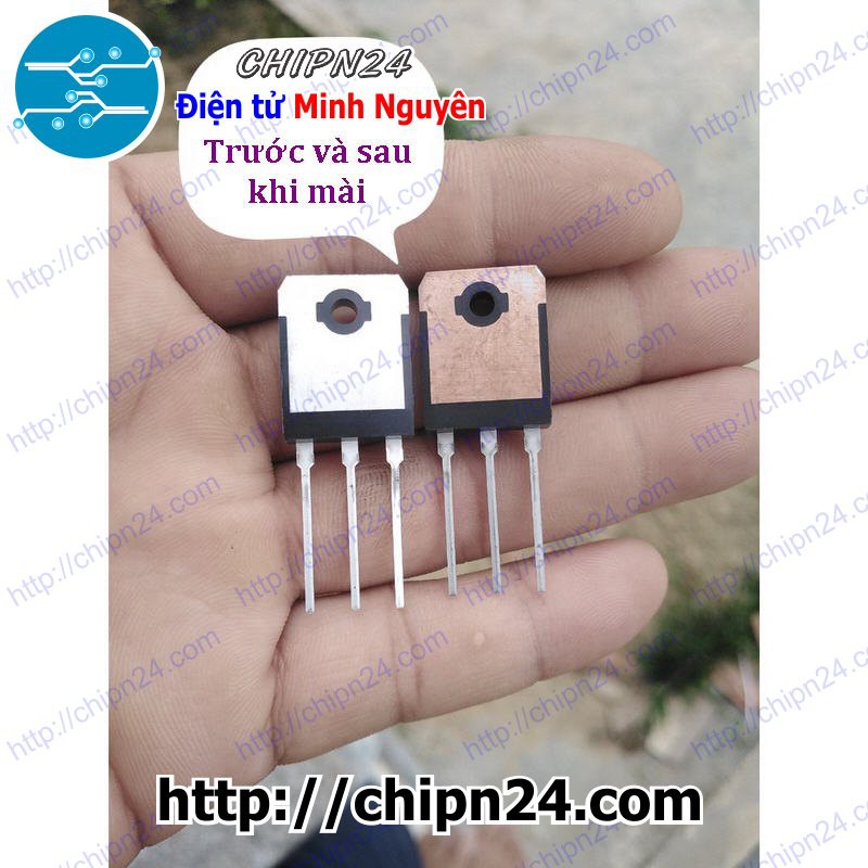 [2 CON] Transistor D718 (chữ K) TO-264 NPN 8A 120V (2SD718)