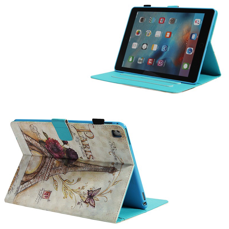 Bao da máy tính bảng dập nổi sang trọng họa tiết cây và mèo cho Apple iPad Pro 9.7 2016 | BigBuy360 - bigbuy360.vn
