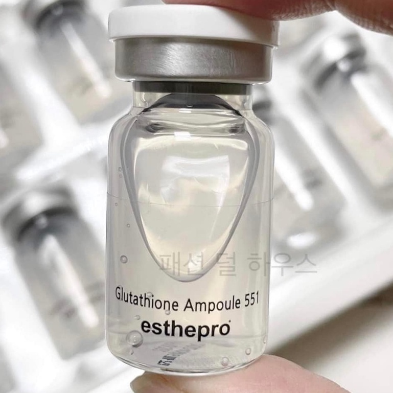 Esthepro Glutathione Ampoule 551 - Tinh Chất Tế Bào Gốc Trắng Da - Lẻ 1 lọ