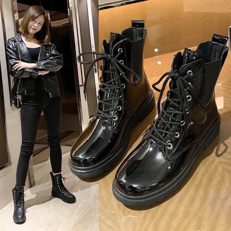 Giày Boot Nữ 🌸FREESHIP 🌸 Giày Boot Nữ Cổ Cao mới