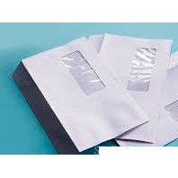 Phong bì A6 có cửa sổ bên phải / Phong bì kính A6 giá xưởng (combo 100 cái)