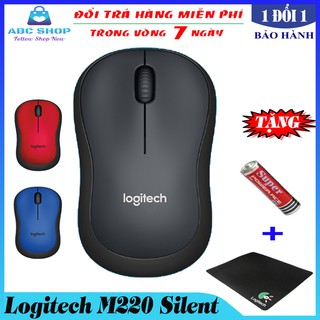 [Logitech] Chuột Không Dây Logitech M220 Silent - Không Gây Tiếng Ồn, thiết kế nhỏ gọn, mua combo giá tốt