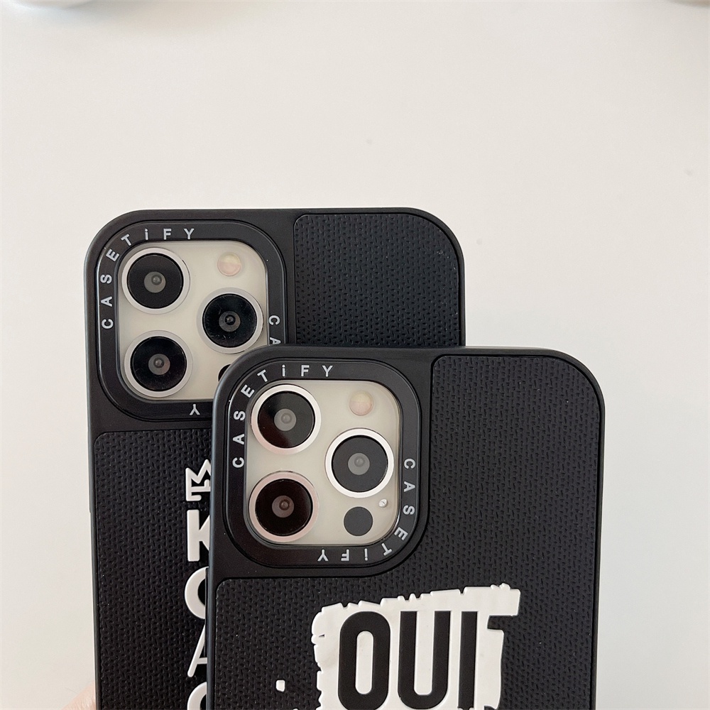 Stereoscopic PVC brand Casetify Shockproof Case For Iphone 13 Pro Max 11 12 Xs Max 7 8 Plus X Xr SE2020 Fashion INS Style 3D Phone Silicone Soft Cover