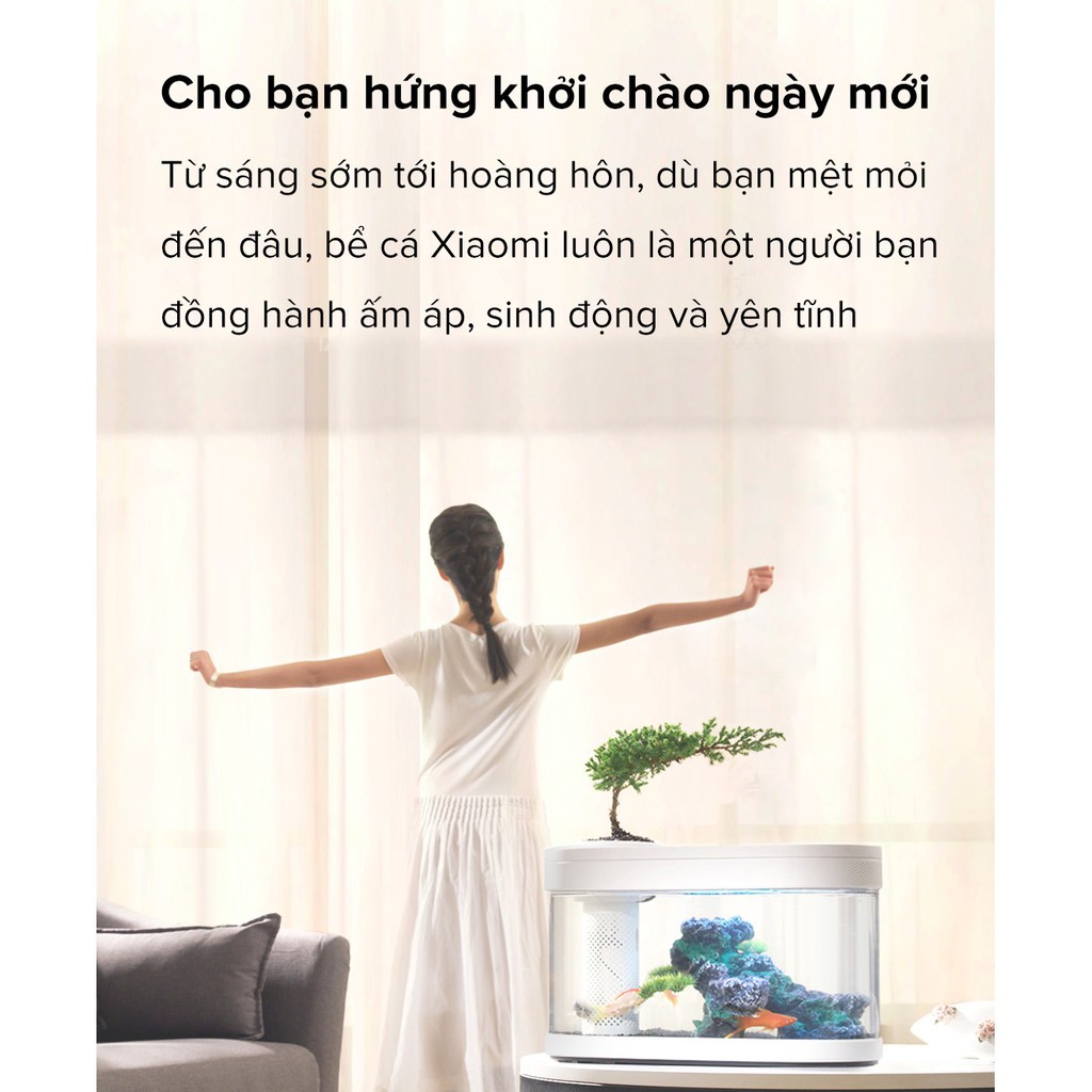 Bể nuôi cá tự độn thông minh Xiaomi HF-JHYG001