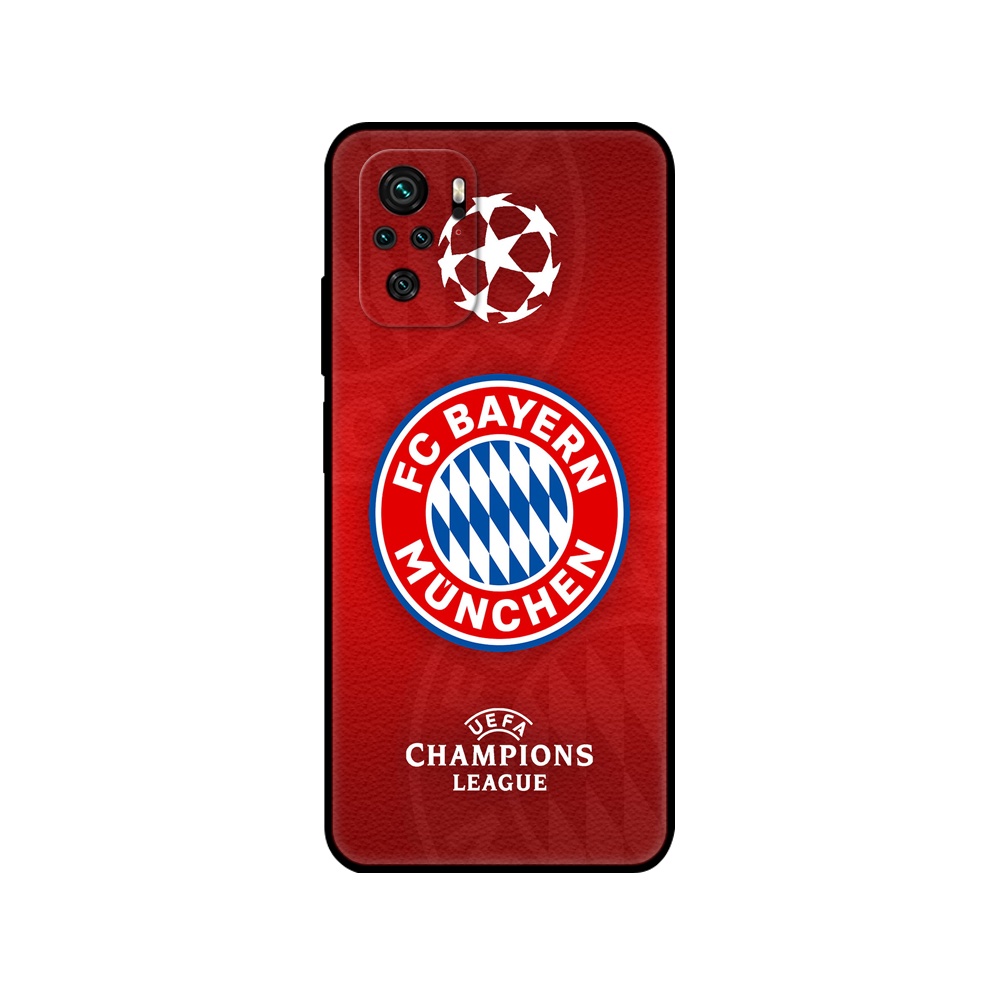 Ốp Điện Thoại Silicon Tpu Mềm Đen Hình Câu Lạc Bộ Bóng Đá Châu Âu Cho Xiaomi Redmi Note 10 Pro 5G 4G 10S Redmi 10 2022 10C