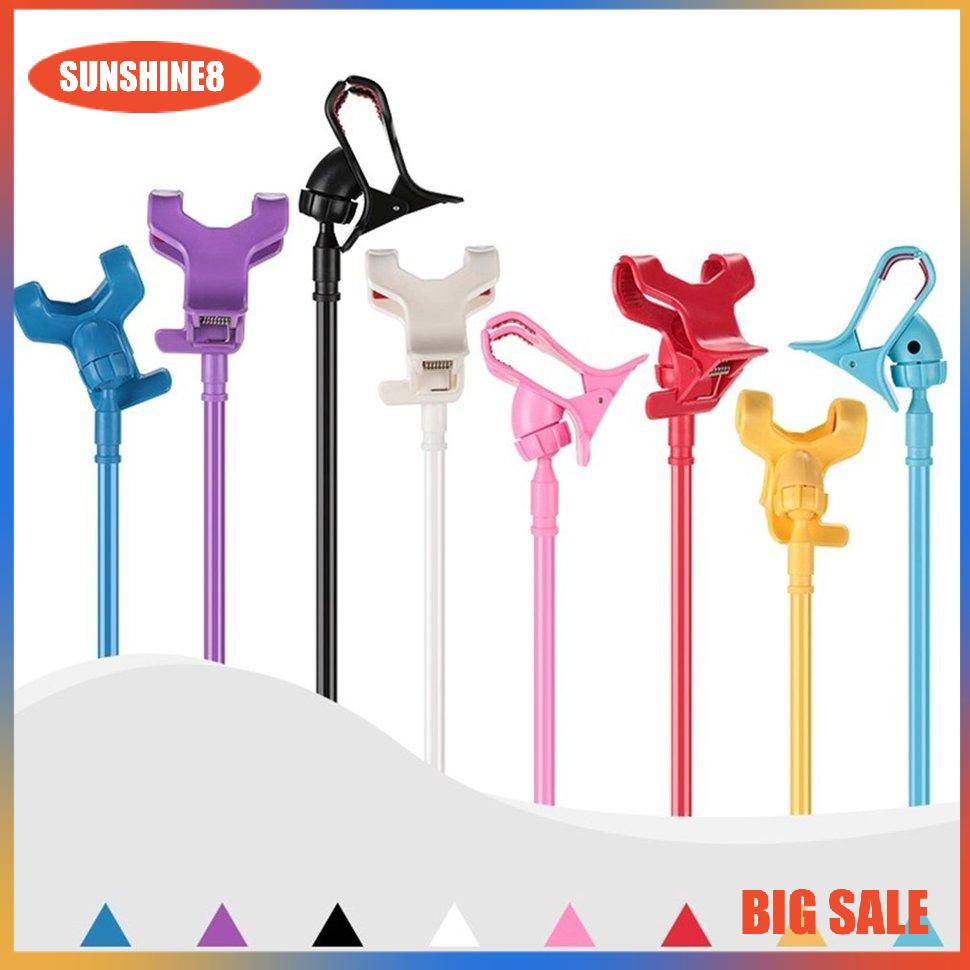 Kẹp xoay 360 linh hoạt Giá đỡ điện thoại di động trên giường lười Giá đỡ máy tính để bàn