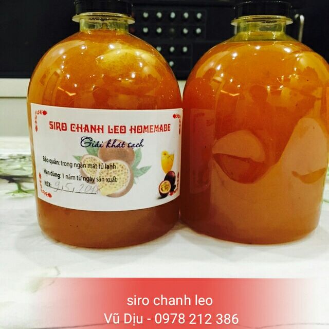 CỐT CHANH LEO ĐƯỜNG PHÈN NGUYÊN CHẤT NHÀ LÀM