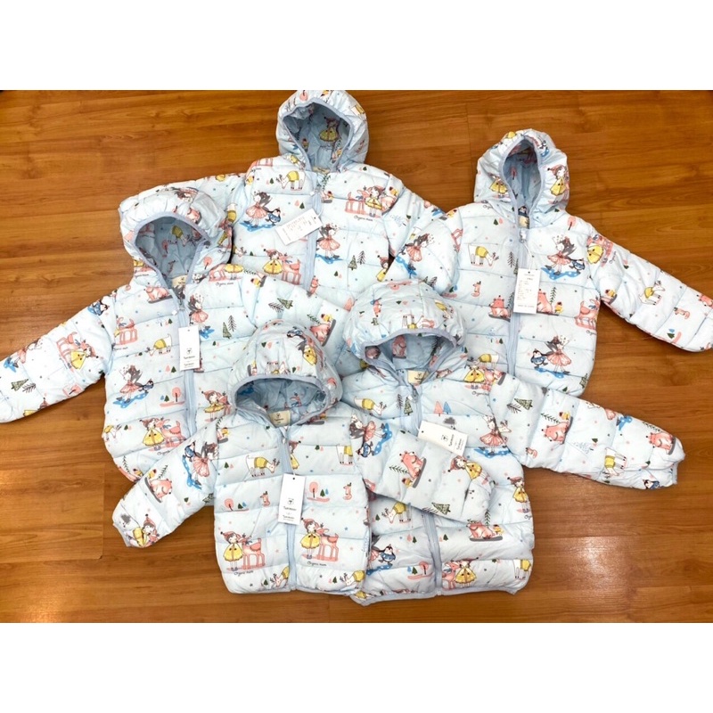 Áo khoác tuu cho bé gái