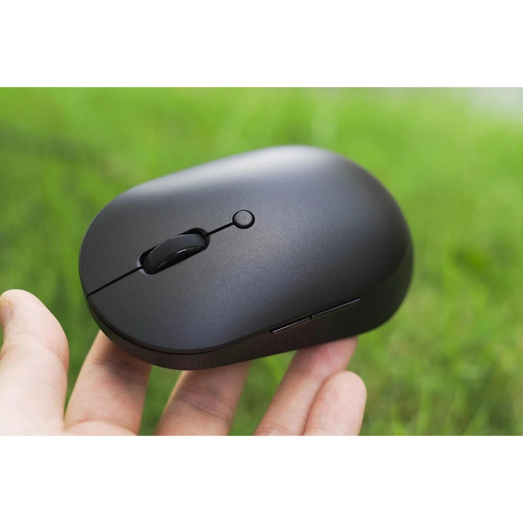 Chuột máy tính không dây Xiaomi Mi Dual Mode Wireless Mouse Silent Edition, Chuột không dây không tiếng ồn Bluetooth 4.0