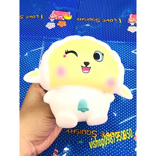 Squishy cô gái cừu trắng