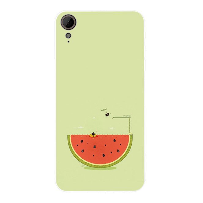 HTC Desire 526 530 630 650 626 820 825 828 830 10 Pro EVO Watermelon Silicon Case