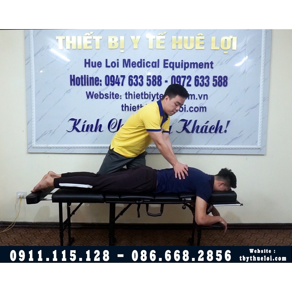 Giường Tác Động Nắn Chỉnh Cột Sống Gấp Gọn