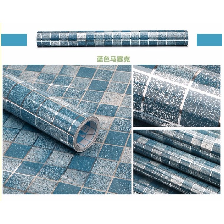 3m giấy dán bếp tráng nhôm cách nhiệt -- xanh dương