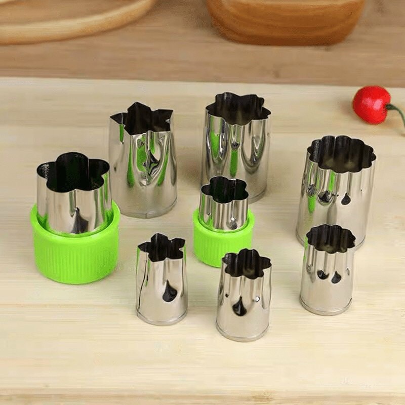 Bộ Dụng Cụ Tạo Hình Hoa Quả Đa Năng 8 Món