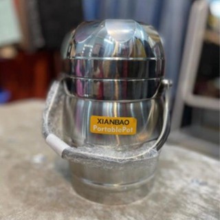 💖FREESHIP💖 Cặp lồng Inox 304 1,6L nắp bát 3 tầng cao cấp - cặp lồng giữ nhiệt siêu bền