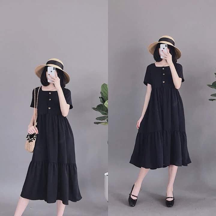 Đầm Bigsize MS783. Khách Ib Để Được Tư Vấn Chọn Size.