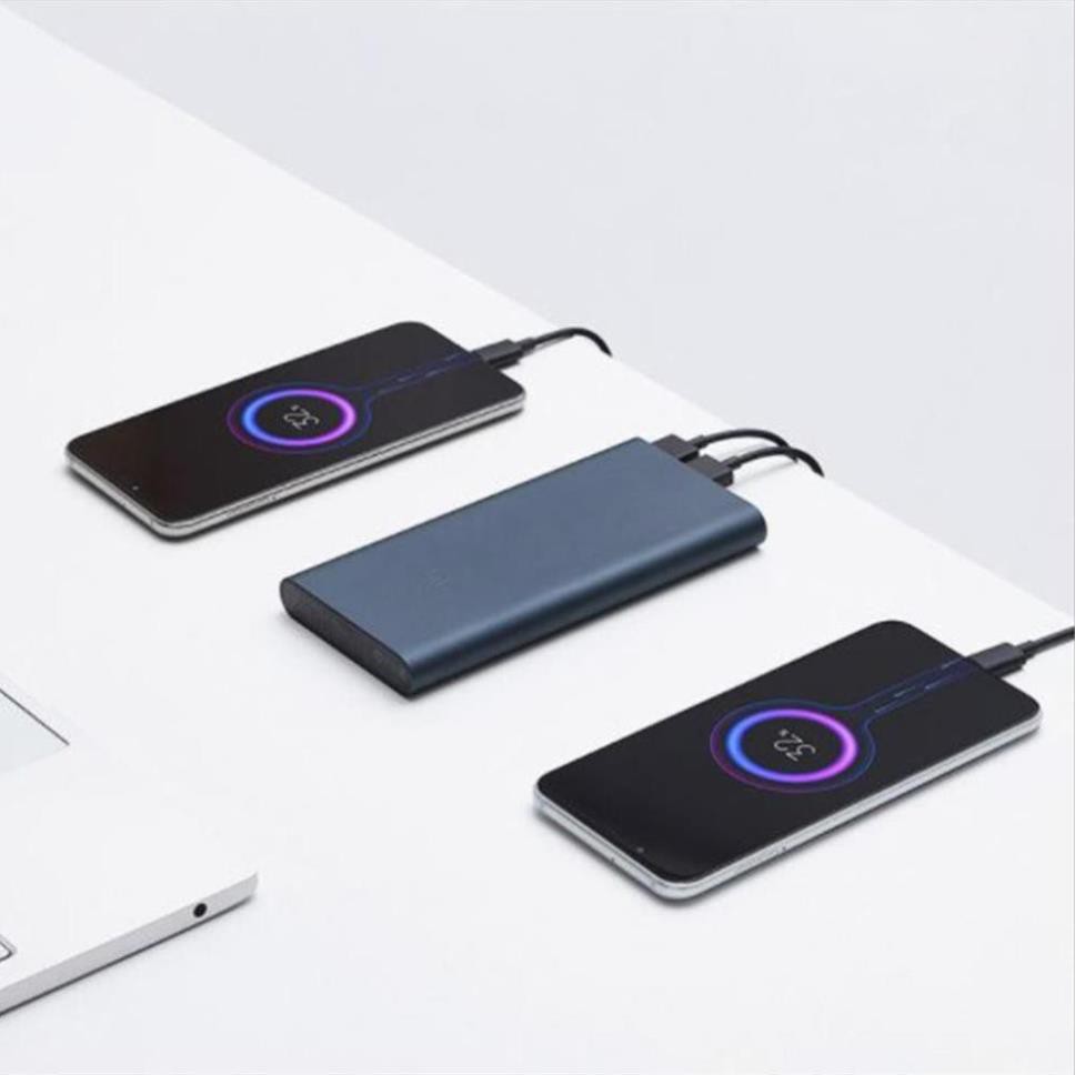 [SẠC NHANH 18W] Sạc dự phòng, Pin sạc dự phòng Xiaomi Gen 3 sạc nhanh 18W dung lượng thực 10000mAh