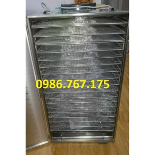 Máy sấy trái cây,sấy hoa quả khô.sấy thực phẩm heo bò gà 20 khay